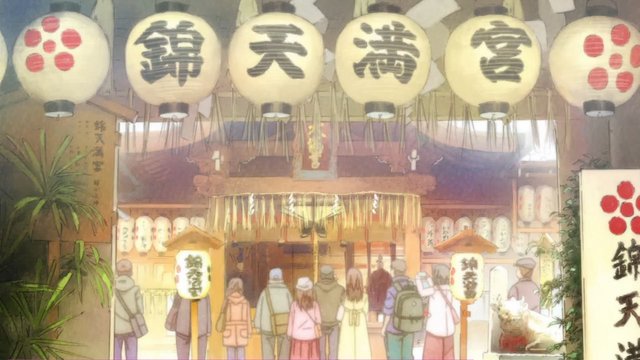 商店街深处的神社